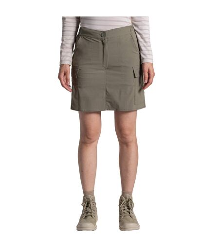 Womens/ladies Nosilife Pro Cargo Skirt Wild Olive Craghoppers