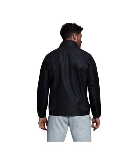 Mens Rain Vaposhield Full Zip Jacket Black Canterbury