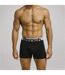 3 Pack Mens Cotton Boxers Underwear - Tarek Collection-5