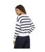 Cardigan Motif/style Rayé Femme Blanc Bleu Marine Brave Soul-3