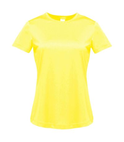 Regatta - T-shirt TORINO - Femme (Jaune Fluo) - UTRG4041