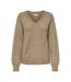 Pull beige femme jdy aspen-1