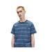 T-shirt Motif/style Rayures Fines Homme Bleu Nuit Fred Perry-4