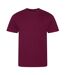 T-shirt Cascades Adulte Bordeaux Ecologie-1
