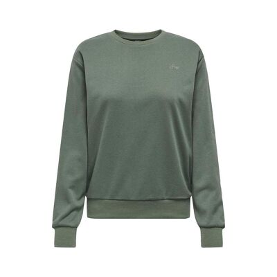 Sweat Vert Femme Only Graphite - L