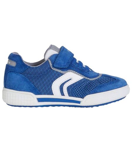 Basket Geox Enfant Garçons J Poseido B. D -Mesh+Suede