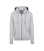 Veste À Capuche Premium Homme Gris Chiné Build Your Brand-1