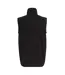 Mens Navigate Fleece Gilet Black Orange Pop Regatta-3