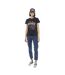 Tee shirt uni délavé avec col rond et print Vipere Vondutch-4
