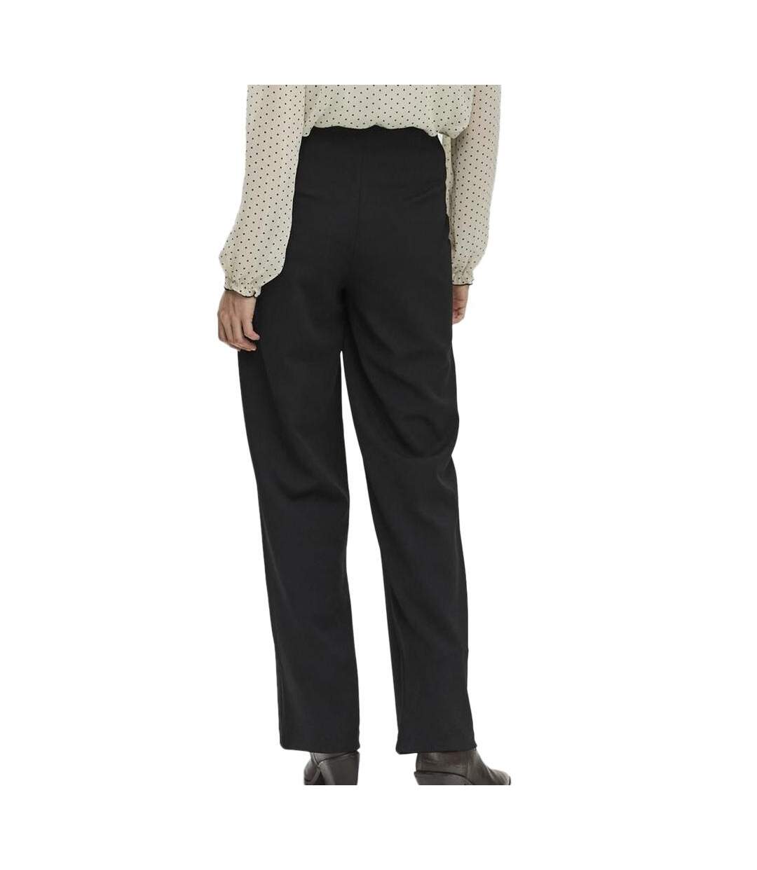 Pantalon Fluide Noir Femme VERO MODA Wide - L