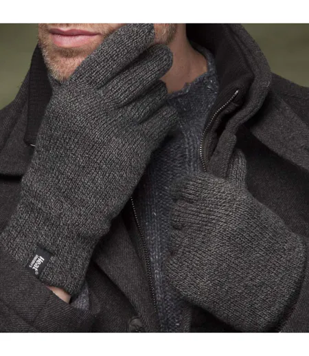Heat Holders - Hommes Thermique Heat Weaver Câble Tricoter Gants 2.3 tog