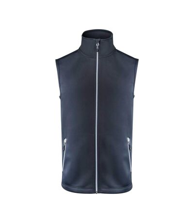 Mens Powerslide Gilet Navy Printer