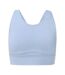 Womens/ladies Non-wired Sports Bra Lagoon Blue Sweaty Betty-2