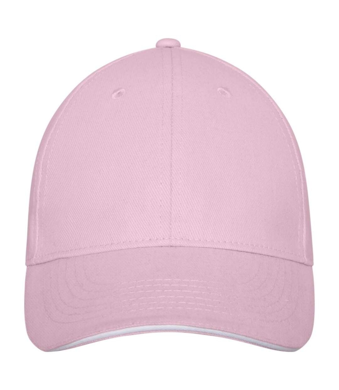 Casquette darton sandwich adulte rose clair Elevate-1