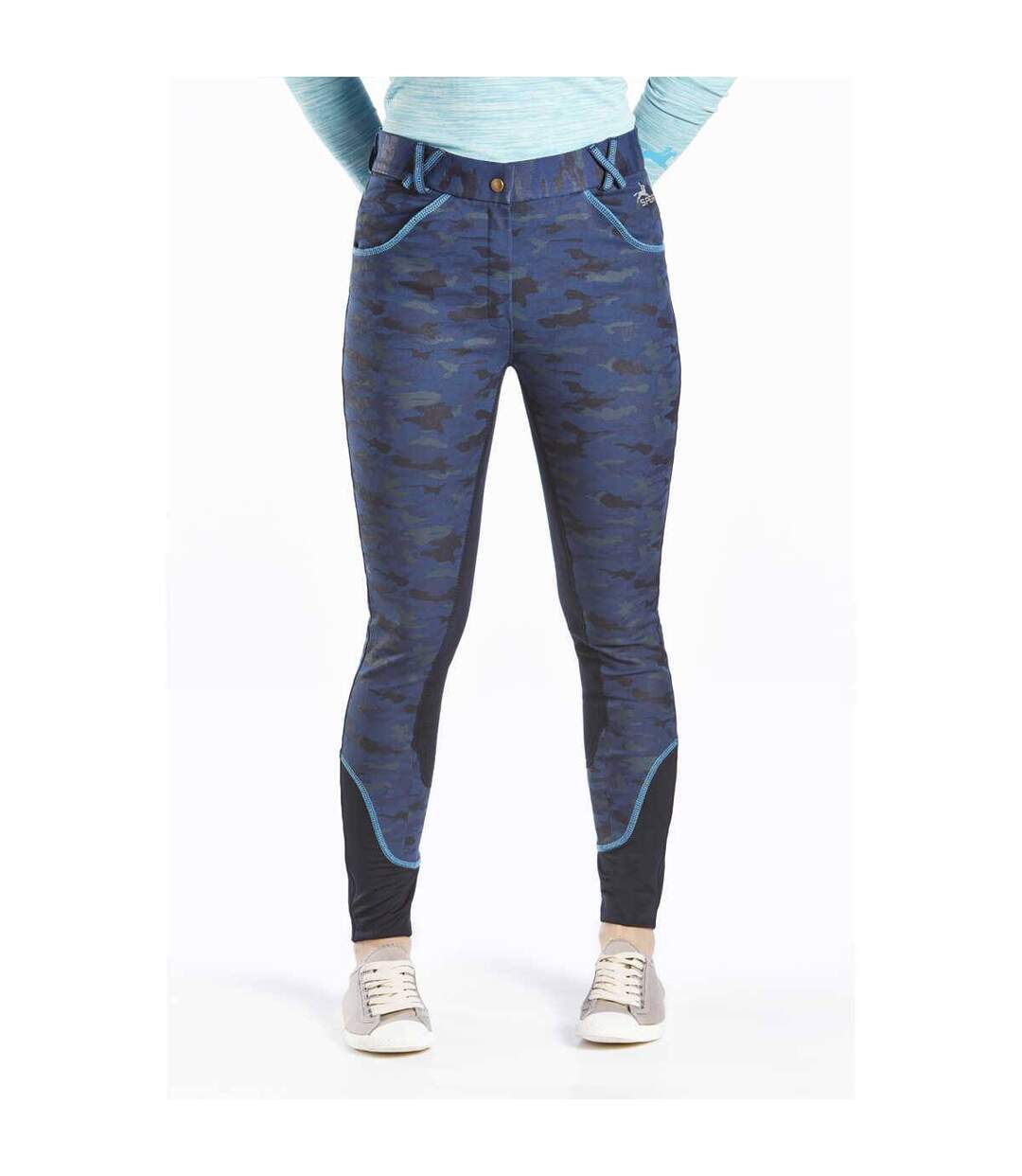 Tottie Womens/Ladies Liberty Full Seat Breeches (Navy)