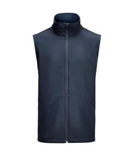 Veste Sans Manches Motif/style Vallée Homme Bleu Marine James Harvest