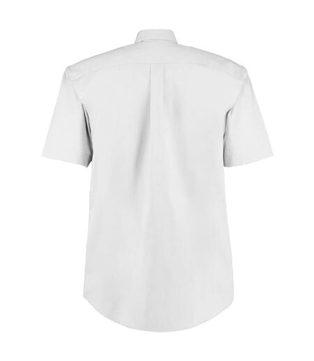 Chemise à manches courtes homme blanc Kustom Kit