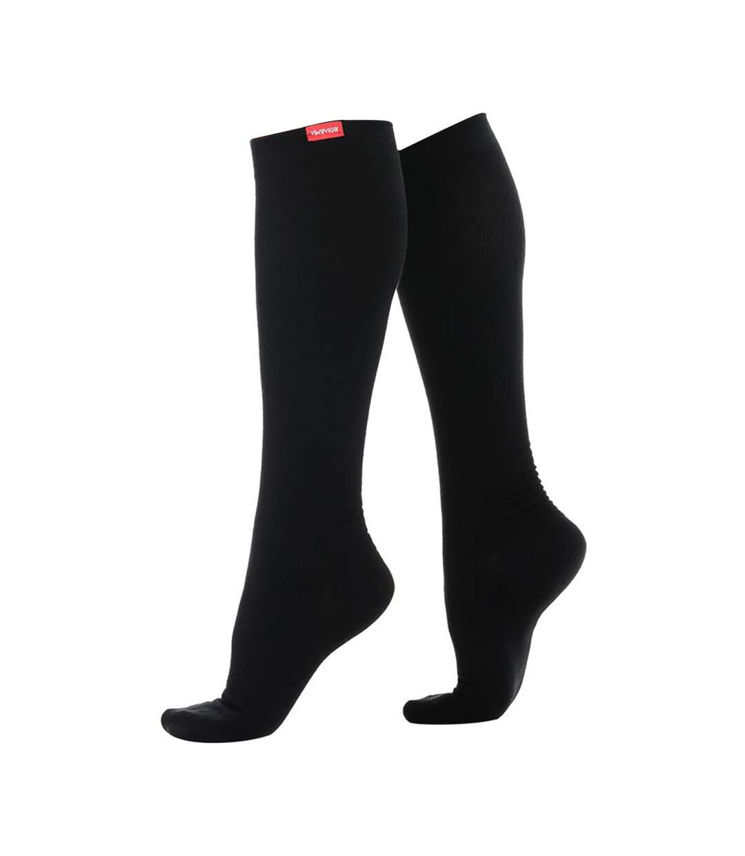 1 Pack Moisture Wicking Nylon Graduated Compression Socks | 30-40 mmHg-1