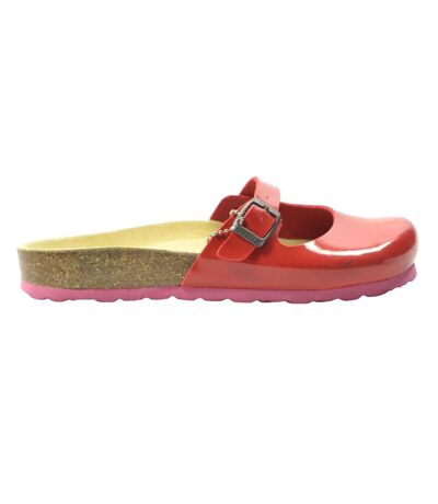 Sanosan Womens/Ladies Florencia Leather Sandals (Red/Pink) - UTBS4300