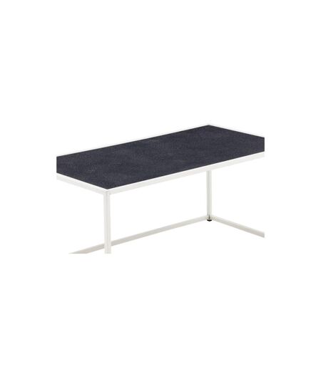 Table Basse de Jardin Siaton 110cm Gris