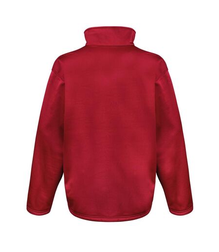 Result Core Mens Plain Soft Shell Jacket (Red)