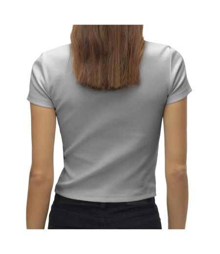 T-shirt gris femme vero moda chloe - xxl