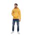Sweat À Capuche Meshouts Homme Jaune Crosshatch-1