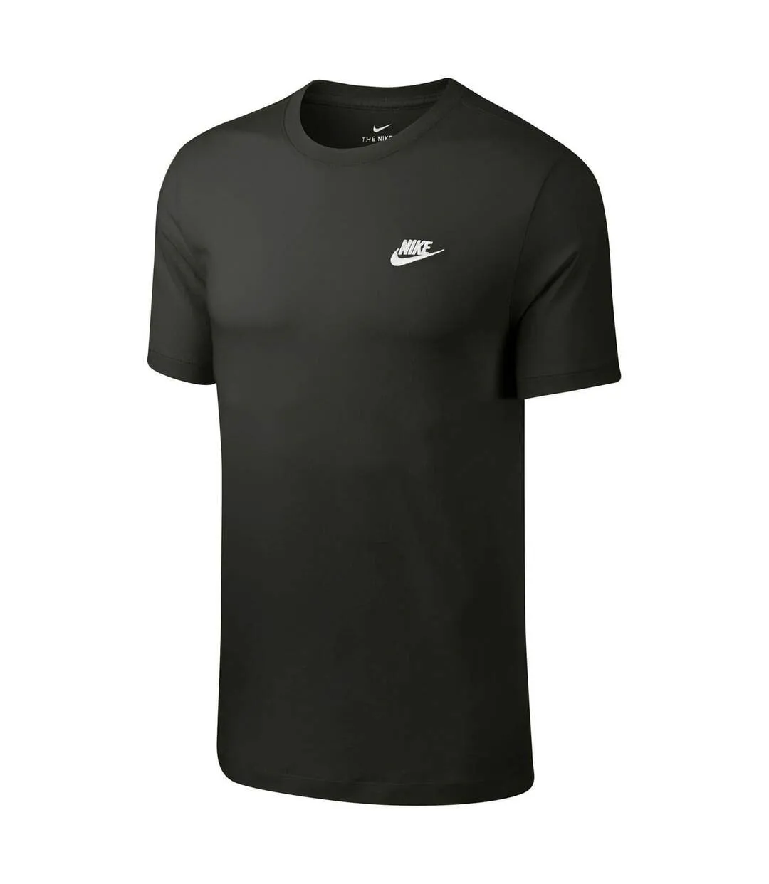 Mens Club T-shirt Sequoia Green White Nike-1