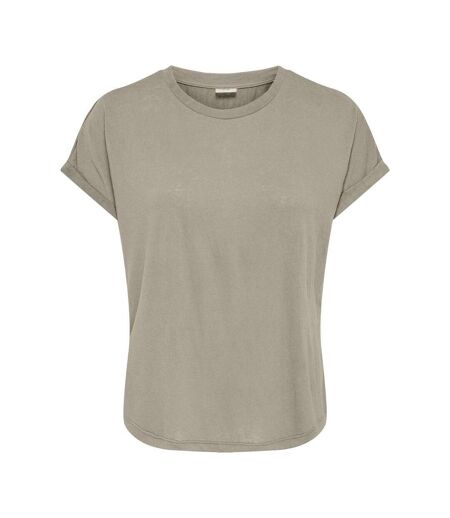 T-Shirt marron femme jdy faustinan