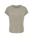 T-Shirt marron femme jdy faustinan-1