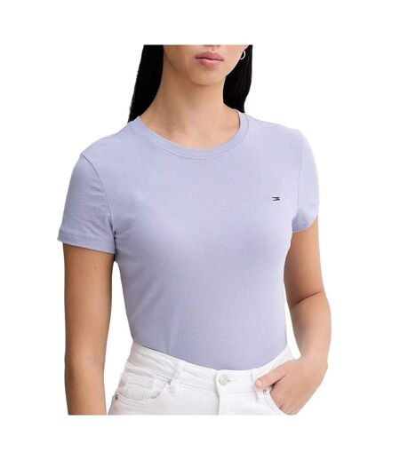 T-shirt mauve femme tommy hilfiger tjw