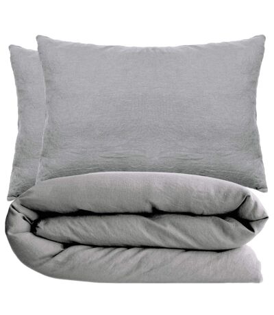 Parure de lit coton lavé collection PALACE Taie 50x70 cm