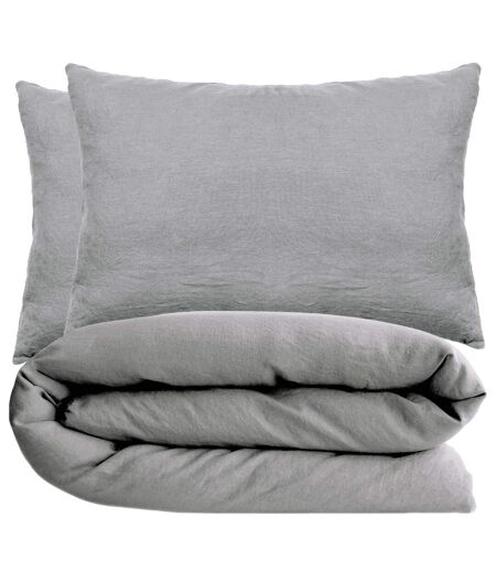 Parure de lit coton lavé collection PALACE Taie 50x70 cm