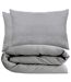 Parure de lit coton lavé collection PALACE Taie 50x70 cm-1