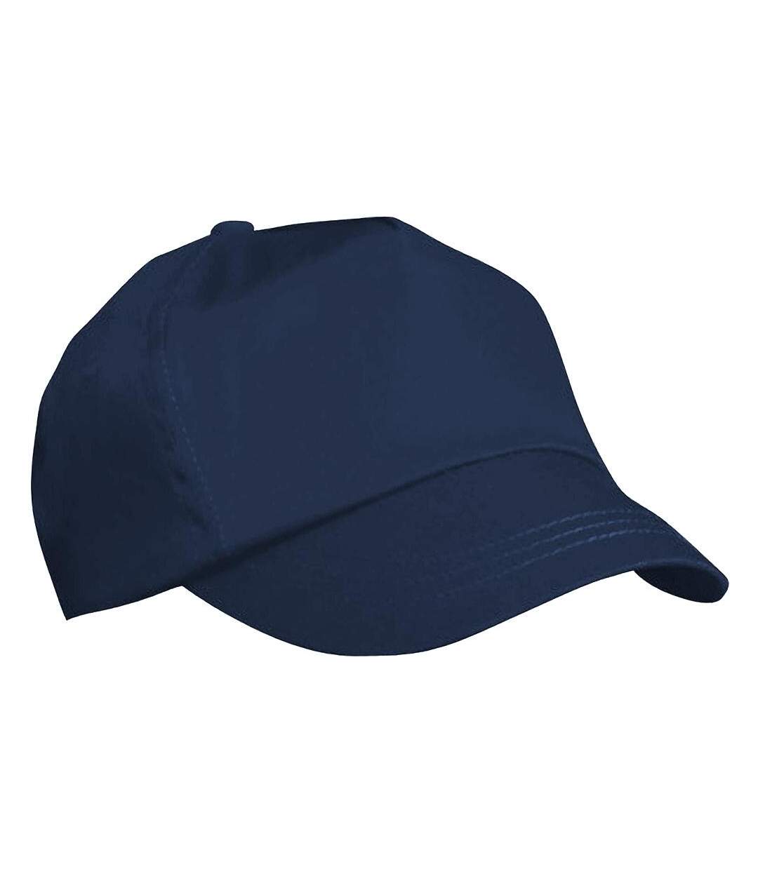 Casquette unie 100% coton enfant unisexe bleu marine Result-2