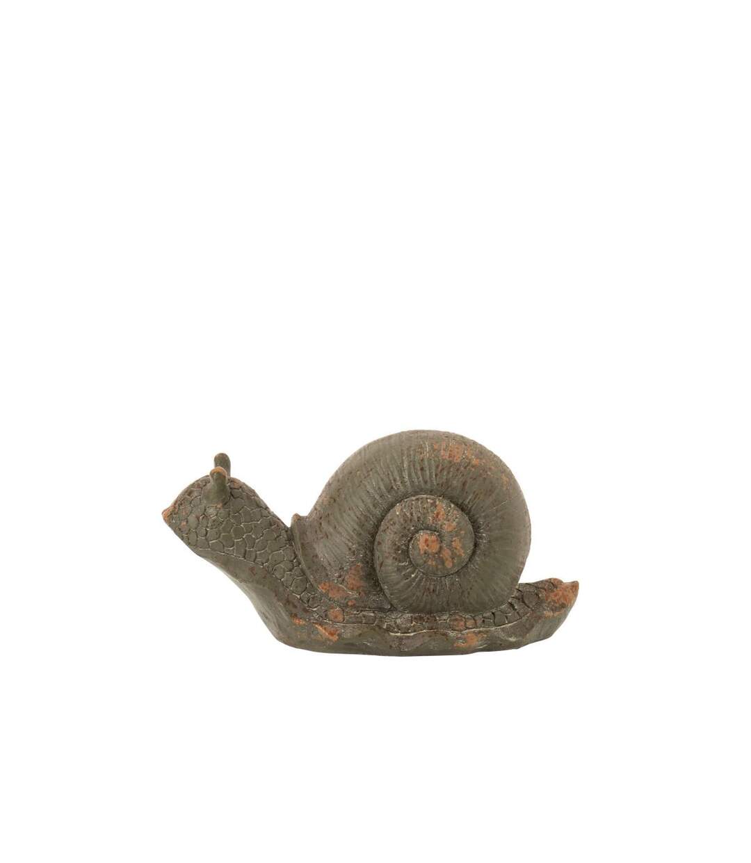 Statuette Escargot d'Extérieur Antik 27cm Vert Foncé-2