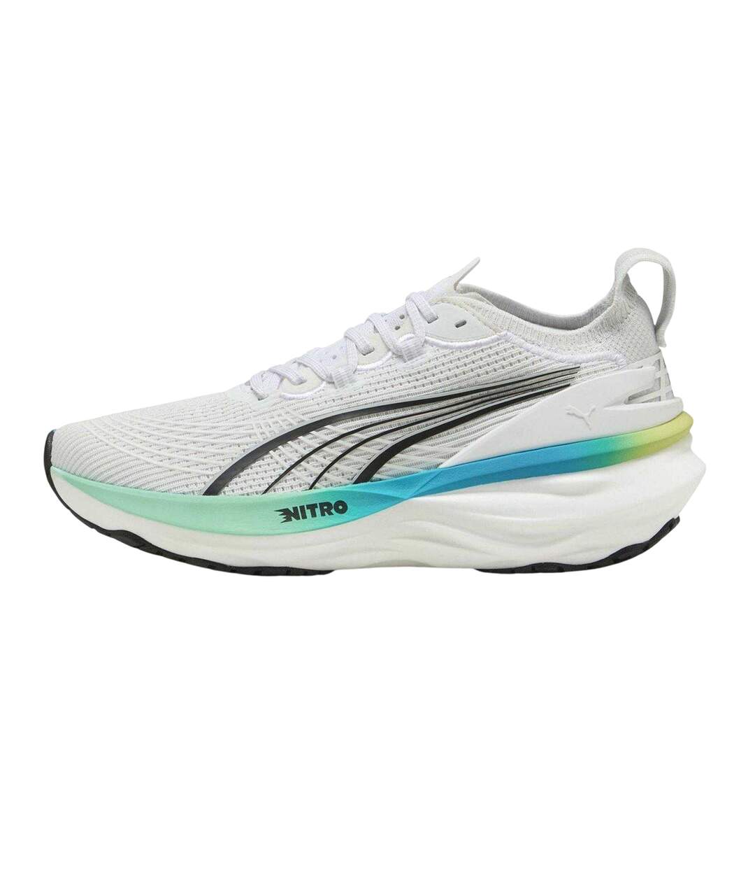 Womens/ladies Foreverrun Nitro 2 Running Shoes White Puma-2