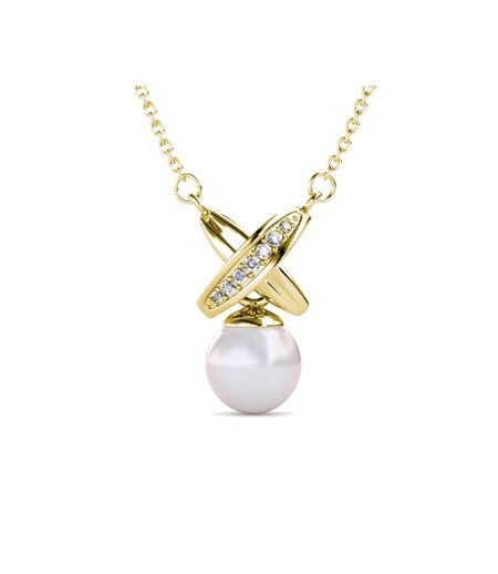 Pendentifs Chris Pearl, Cristal d'Autriche, Perle d'Autriche