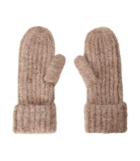 Moufles Motif/style Logo Brodé Femme Taupe Ralph Lauren