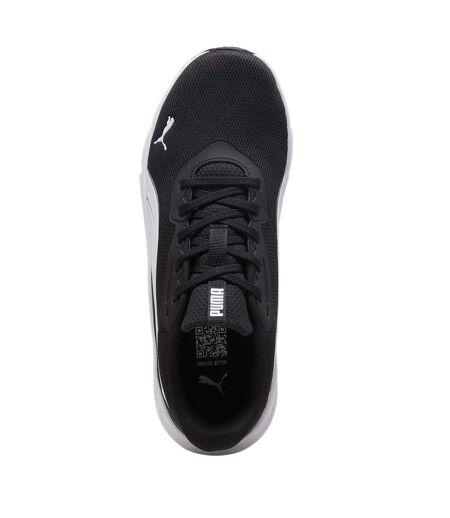 Mens Flexfocus Lite Modern Lightweight Running Trainers Black White Puma