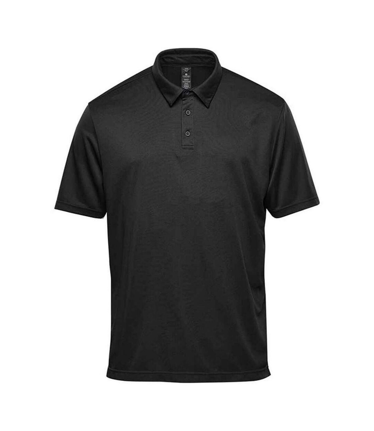 Stormtech Mens Treeline Performance Polo Shirt (Black)