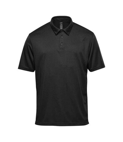 Stormtech Mens Treeline Performance Polo Shirt (Black)