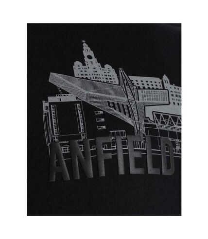 Liverpool FC Mens Anfield T-Shirt (Black) - UTTA7878