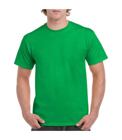 Gildan Mens Heavy Cotton Short Sleeve T-Shirt (Pack of 5) (Irish Green)