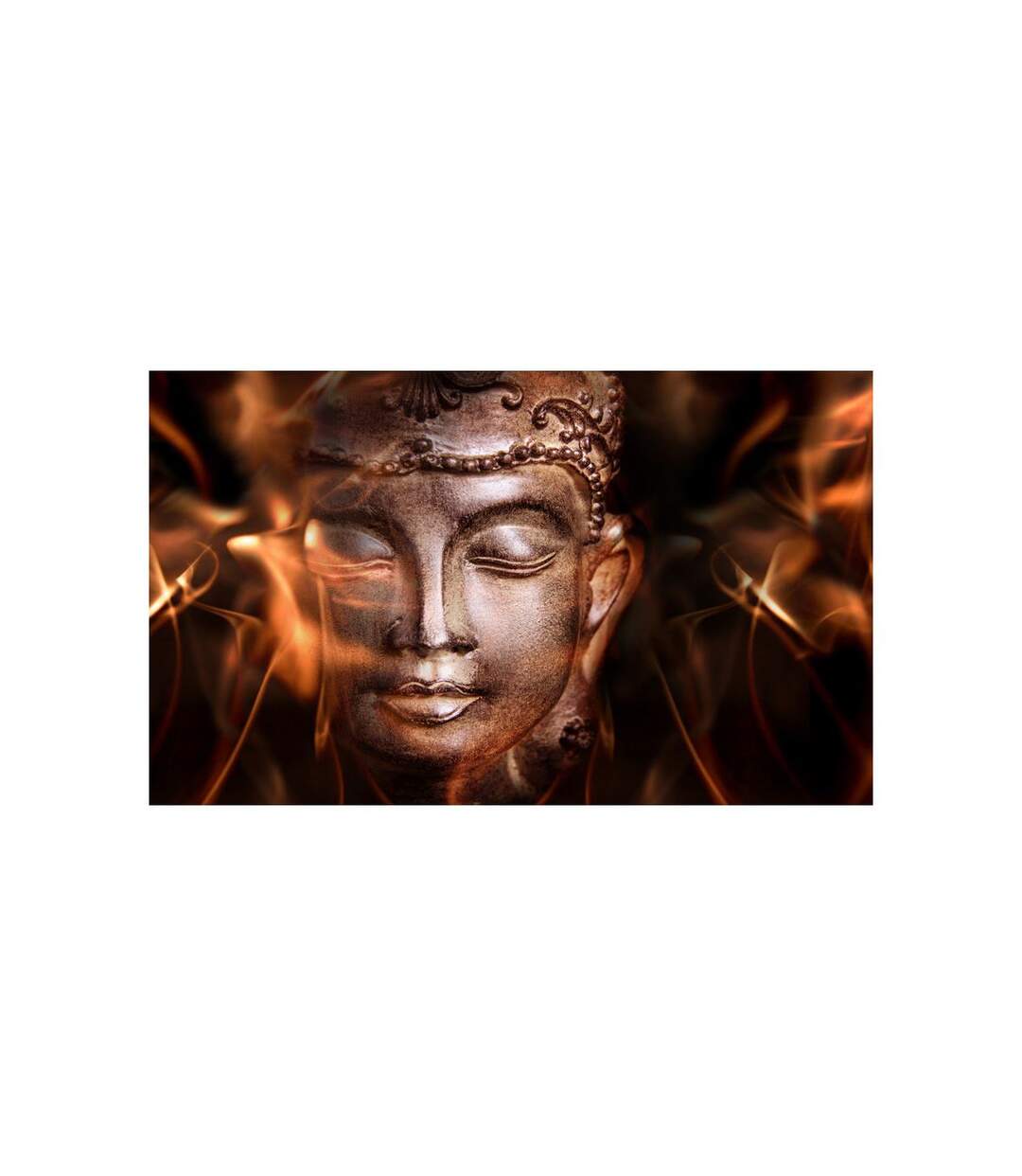 Papier Peint Buddha. Fire of Meditation II 270x450cm-2