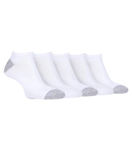 Farah - 5 Paires Chaussettes Courtes Bambou Coupe Basse Hommes Respirantes