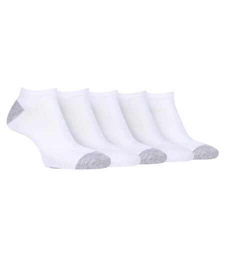 Farah - 5 Paires Chaussettes Courtes Bambou Coupe Basse Hommes Respirantes