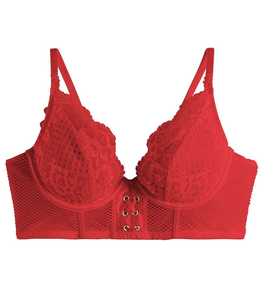 Soutien-gorge à armatures rouge Comic Strip