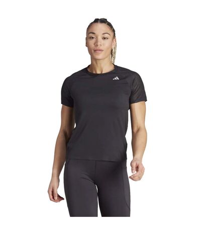 Womens/ladies Adizero T-shirt Black Adidas