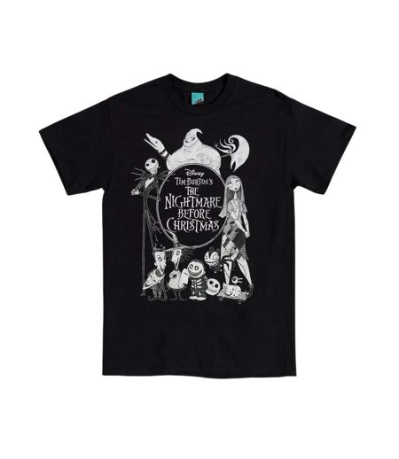 T-shirt Adulte Charbon The Nightmare Before Christmas
